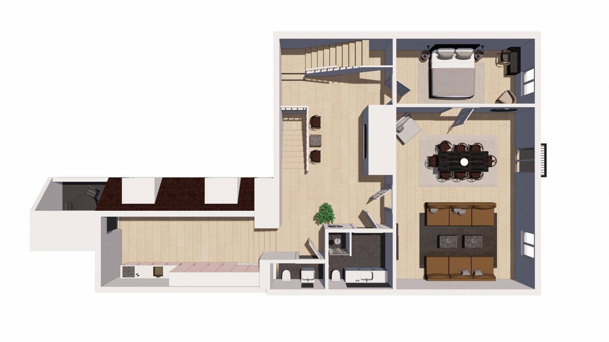 Modern 3Br Duplex Apartment In Nyhavn W Private Balcony Kopenhagen Bagian luar foto